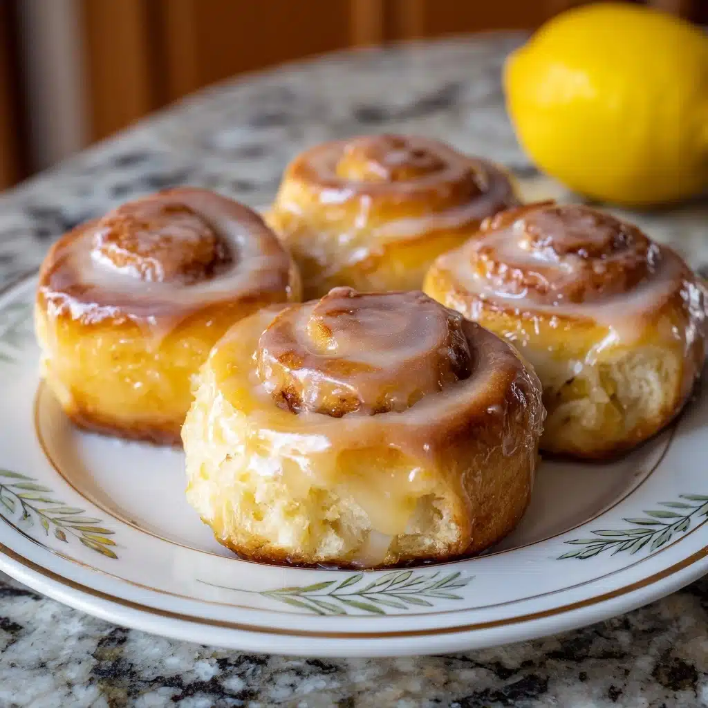 Lemon Curd Sweet Rolls Recipe