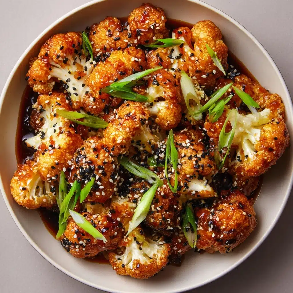 Sweet and Spicy Baked Cauliflower Recipe - Recipe Image