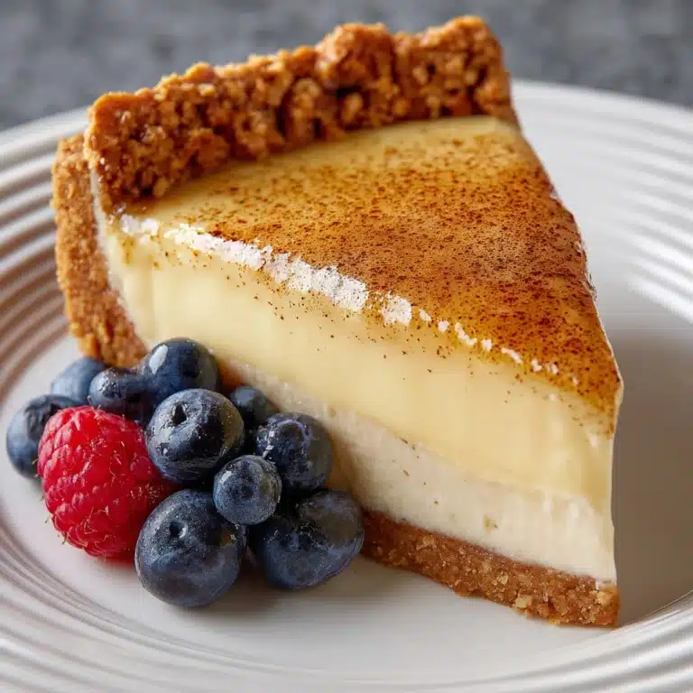 Egg Custard Pie Recipe