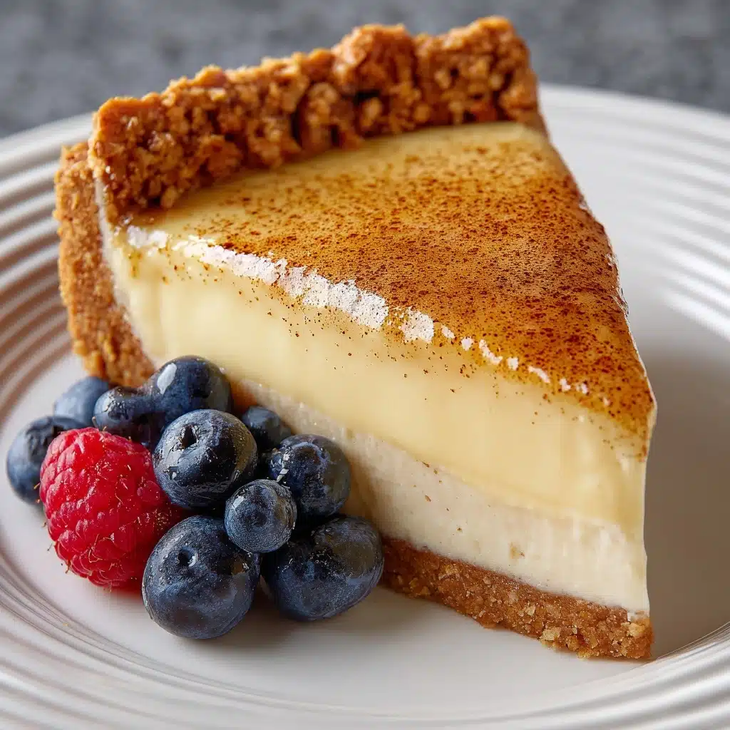 Egg Custard Pie Recipe - Recipe Image
