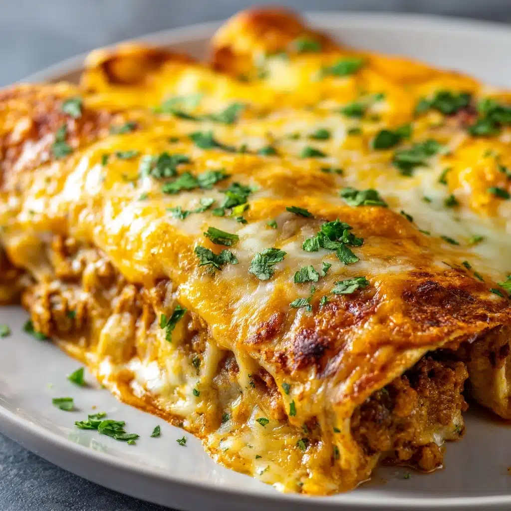 Country Gravy Breakfast Enchiladas Recipe - Recipe Image