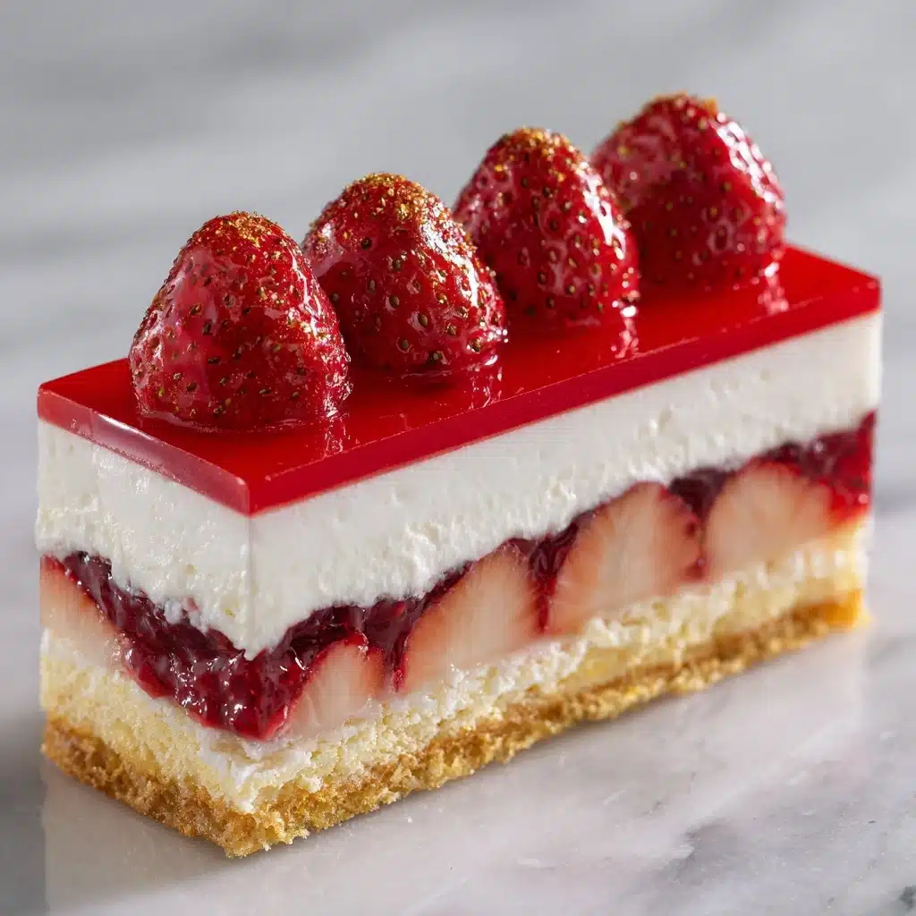 Strawberry Eclair Cake Recipe - Recipe Image
