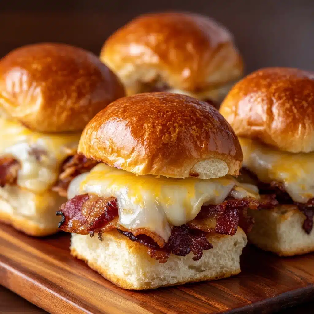 Kentucky Hot Brown Sliders Recipe - Recipe Image