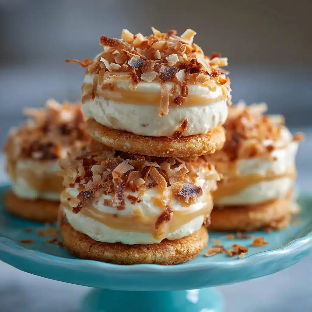 Coconut Macaron Cookie Nests Recipe - Recipe Image