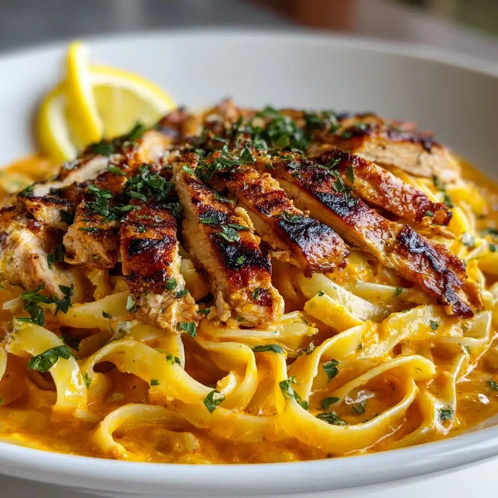 Cowboy Butter Chicken Linguine Recipe - Recipe Image