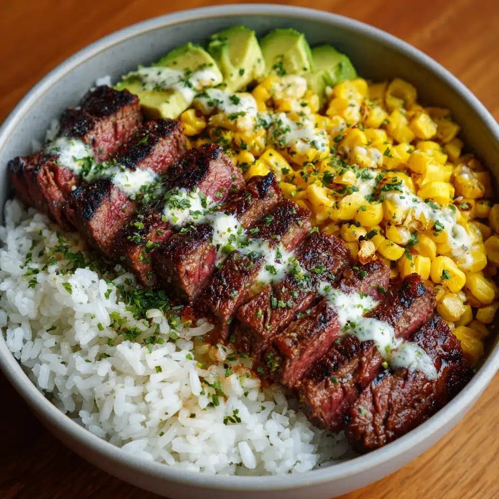Steak, Avocado & Roasted Corn Bowl Recipe - Recipe Image