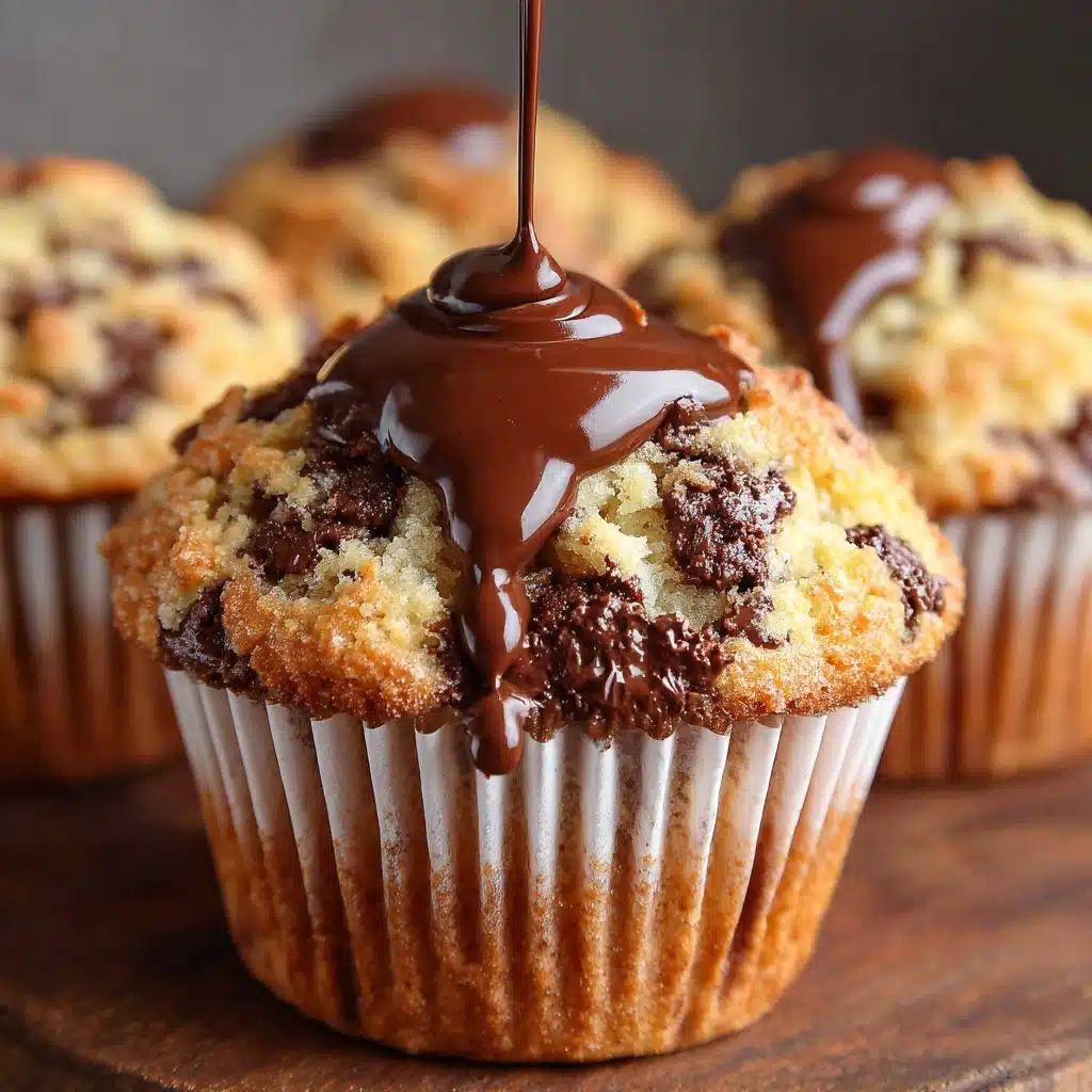 Nutella Banana Muffins Recipe - Recipe Image