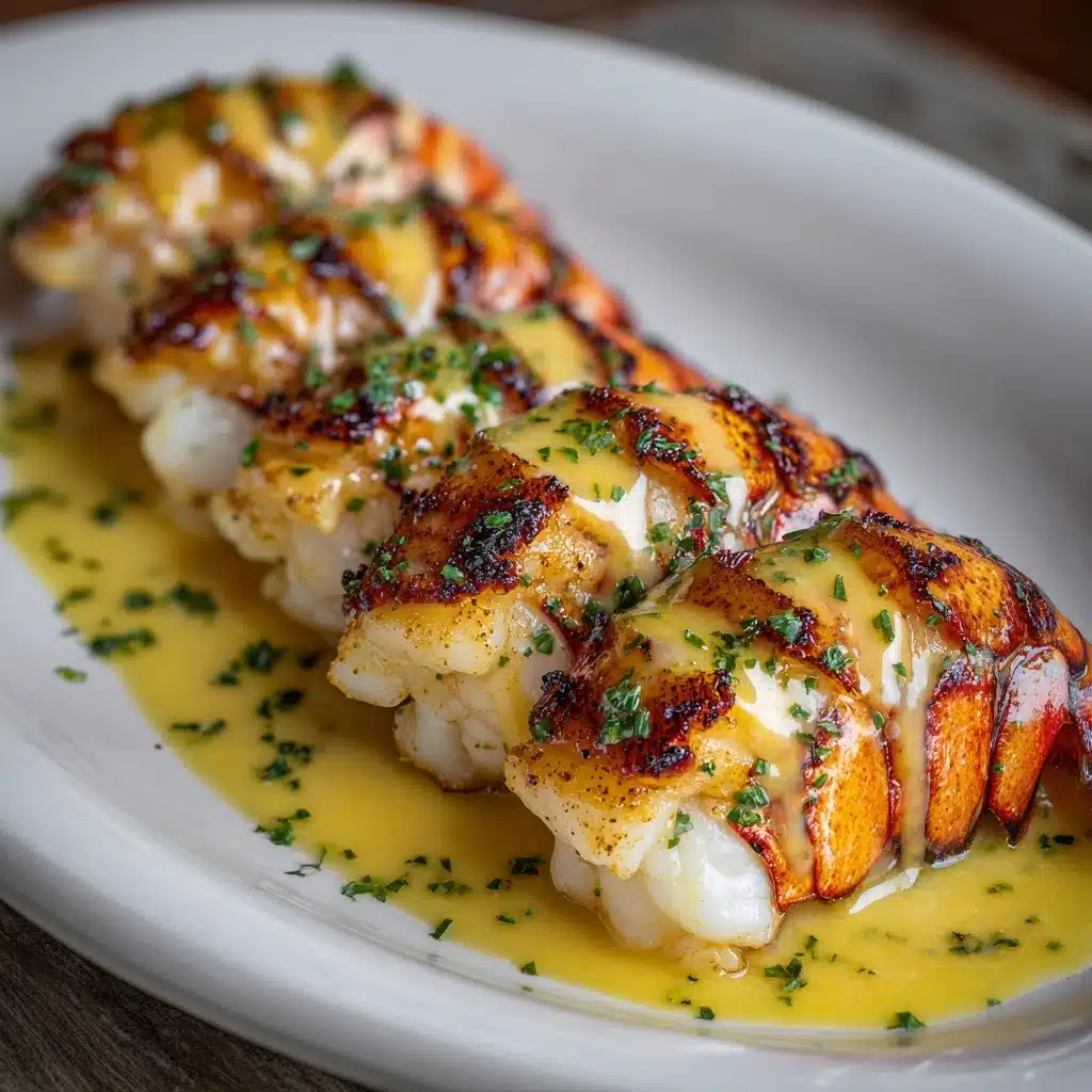 Creamy Garlic Butter Lobster Tails Recipe - Recipe Image