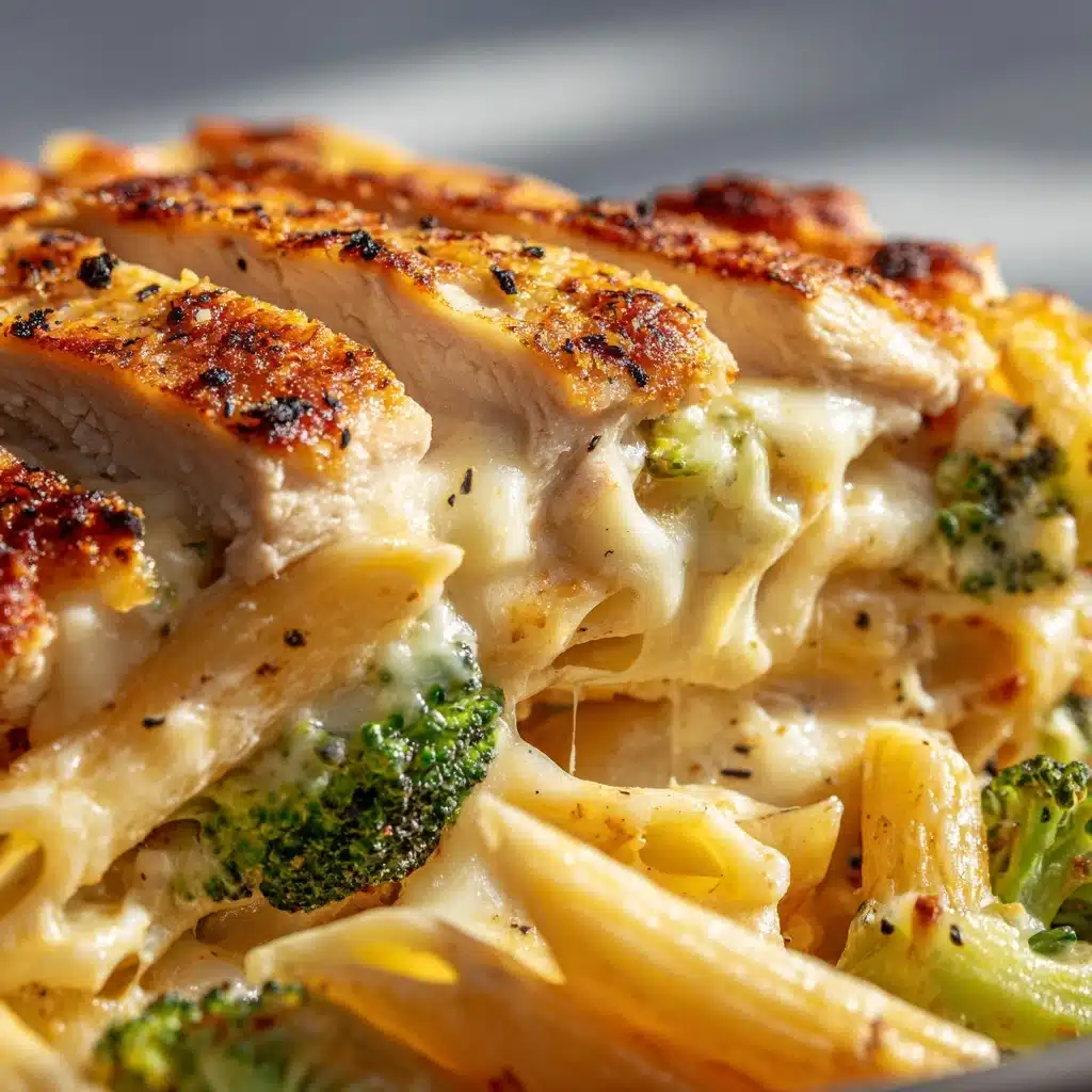 Chicken & Broccoli Alfredo Bake Recipe - Recipe Image