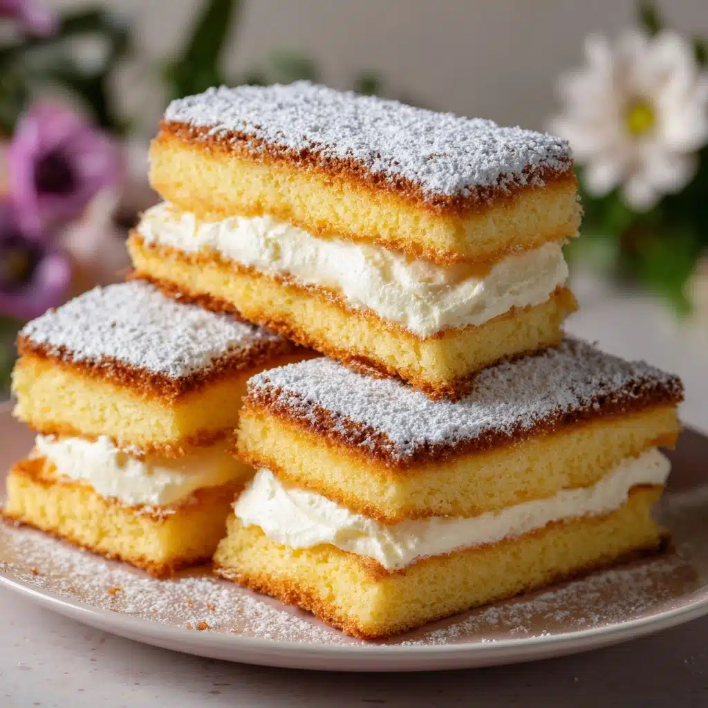 Homemade Twinkies Vanilla Cakes Recipe