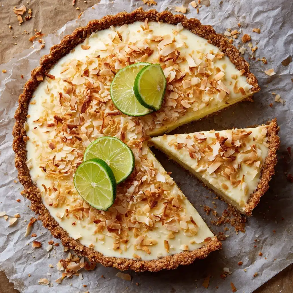 Coconut Lime Tart Recipe - Recipe Image