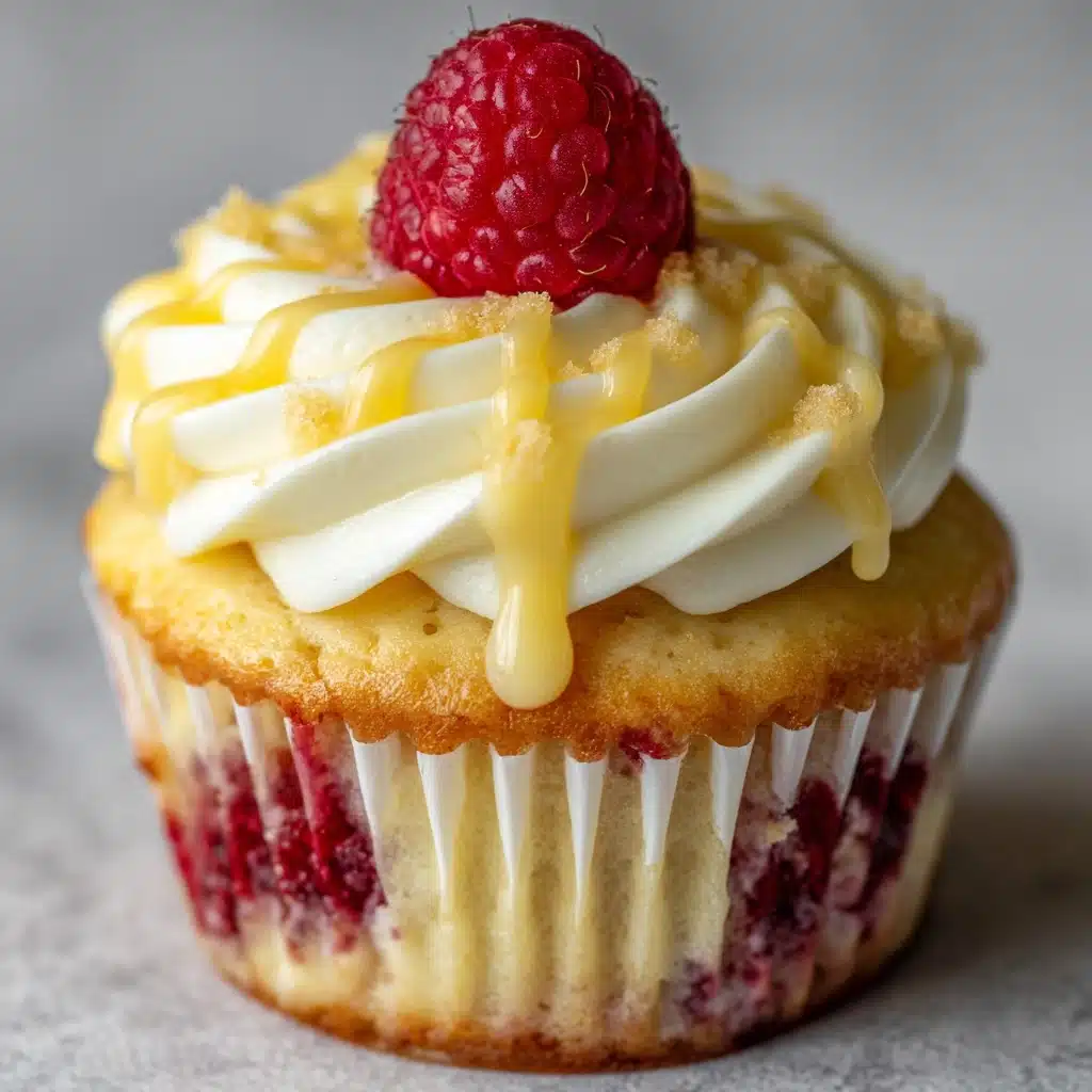 Raspberry Lemon Heaven Cupcakes Recipe - Recipe Image
