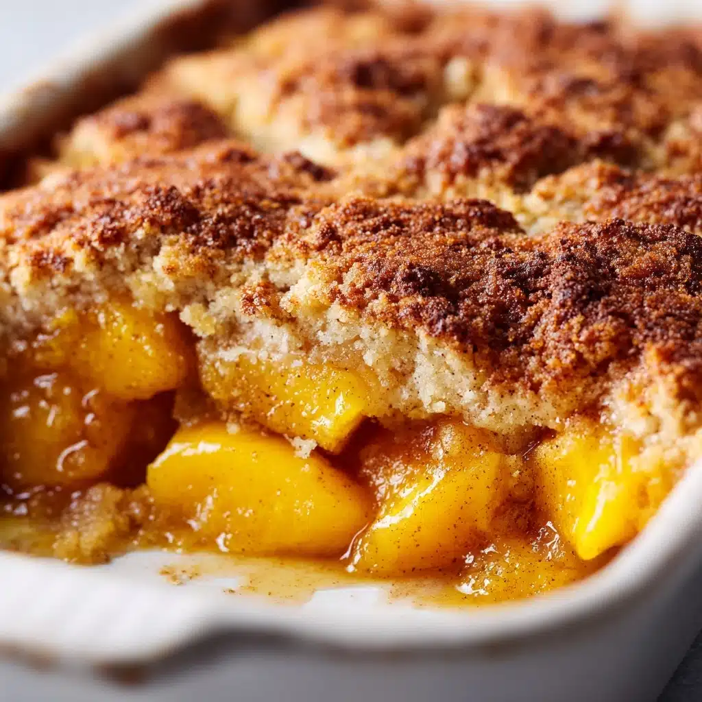 Easy Peach Dump Cake Recipe - Recipe Image