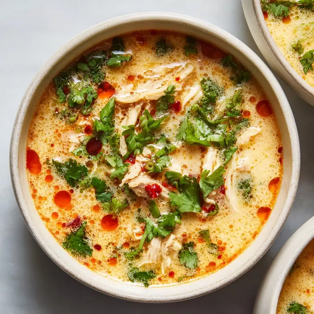 Crockpot Thai Coconut Chicken Soup Recipe - Recipe Image