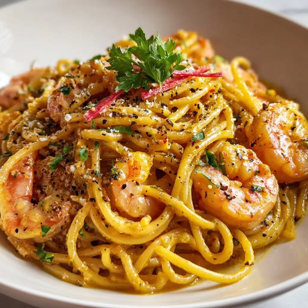 Creamy Jamaican Shrimp Pasta Party Recipe - Recipe Image