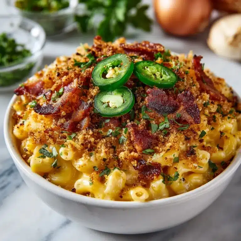 Jalapeño Popper Mac and Cheese Recipe