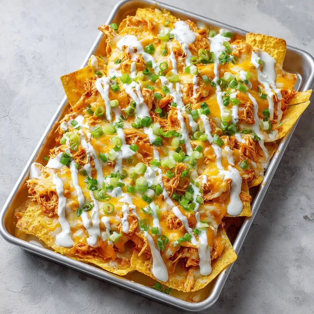 Buffalo Chicken Nachos Recipe - Recipe Image
