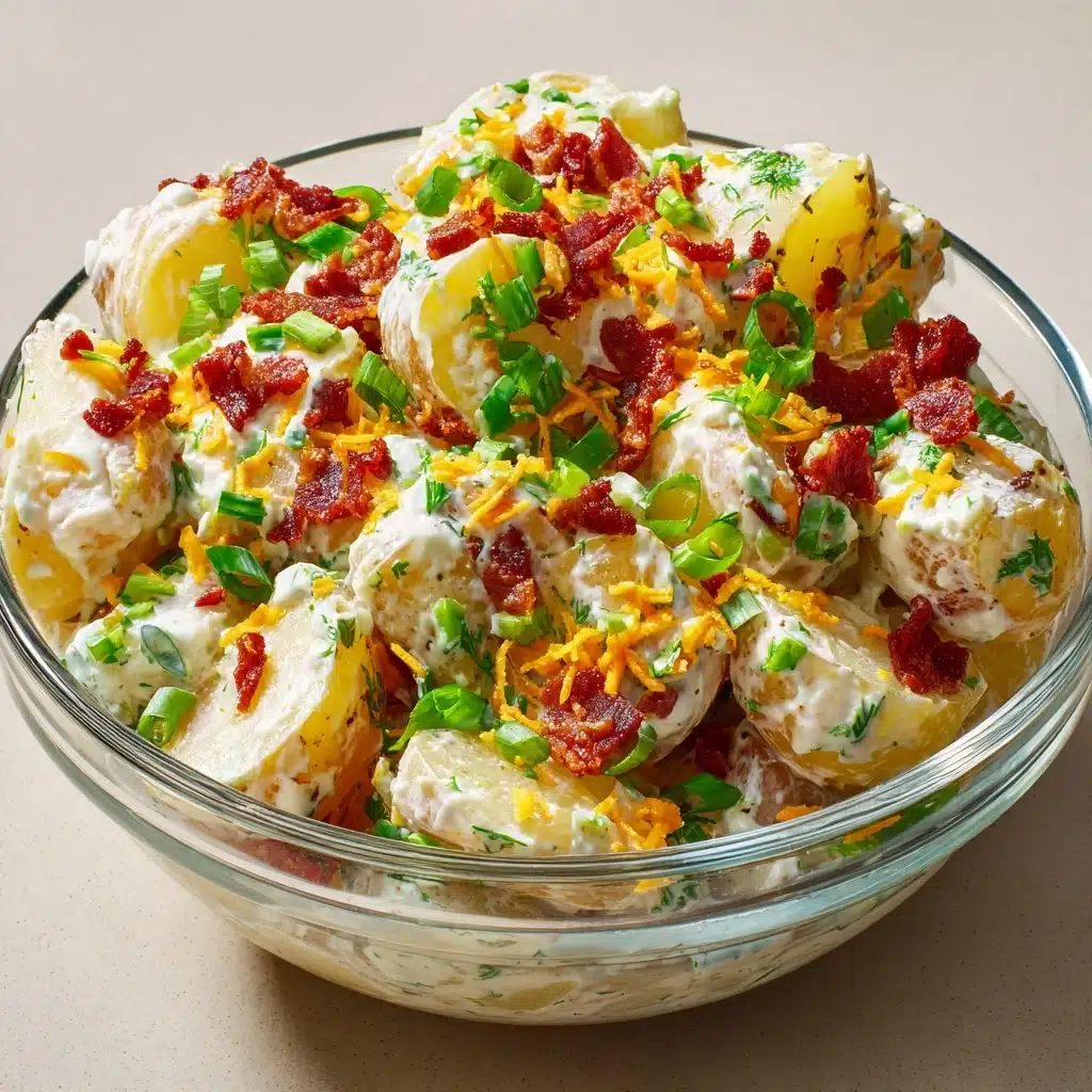 Loaded Baked Potato Salad Recipe - Recipe Image