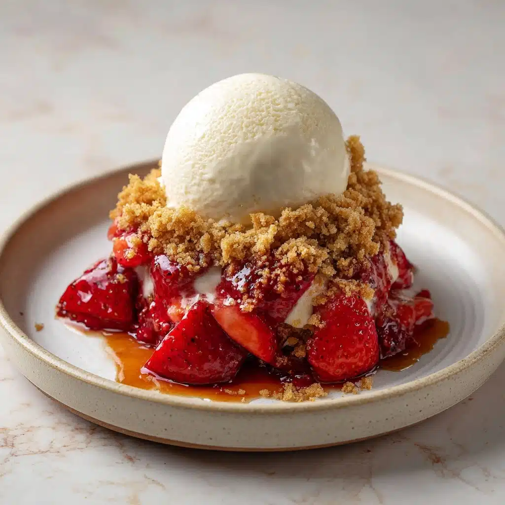 Strawberry Cobbler Recipe - Recipe Image