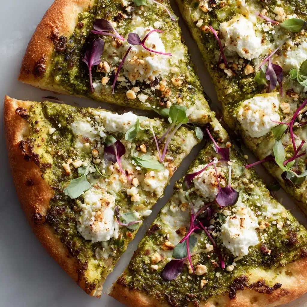 Pistachio Pesto Pizza Recipe