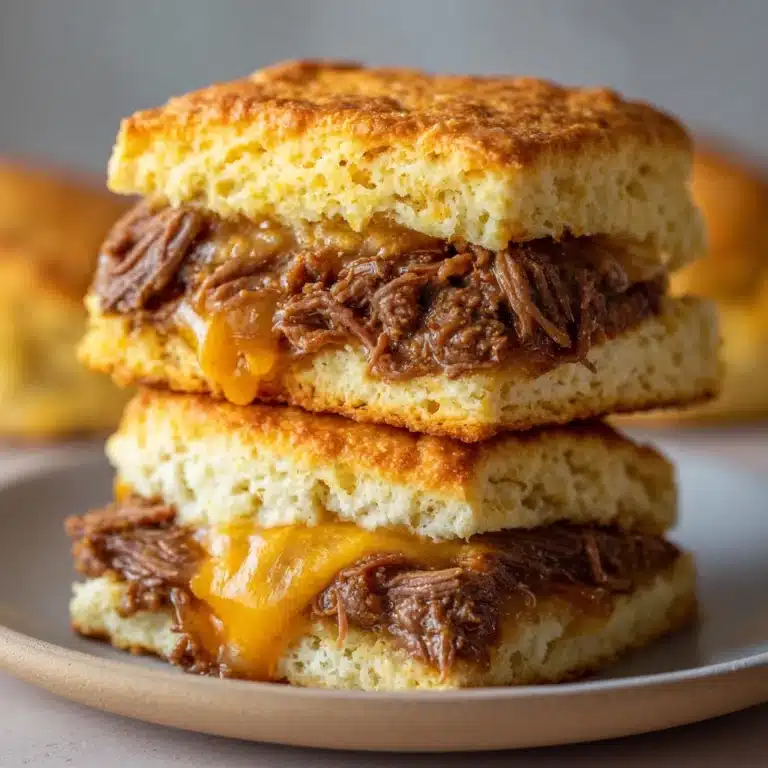 French Dip Biscuit Bake Recipe