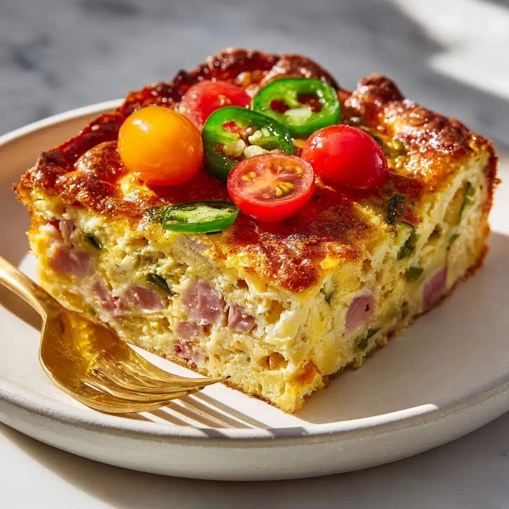 Easy Denver Omelet Hash Brown Casserole Recipe - Recipe Image