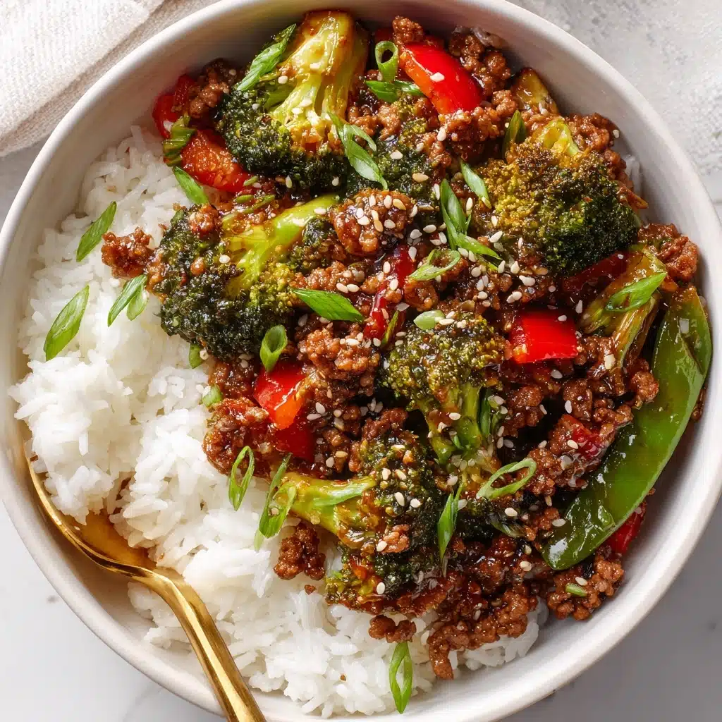 Teriyaki Beef Bowls Recipe - Recipe Image