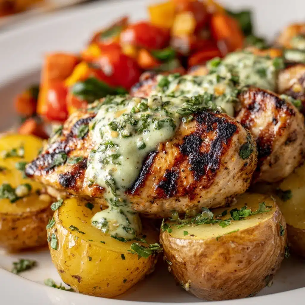 Tuscan Garlic Chicken with Crispy Potatoes Recipe - Recipe Image
