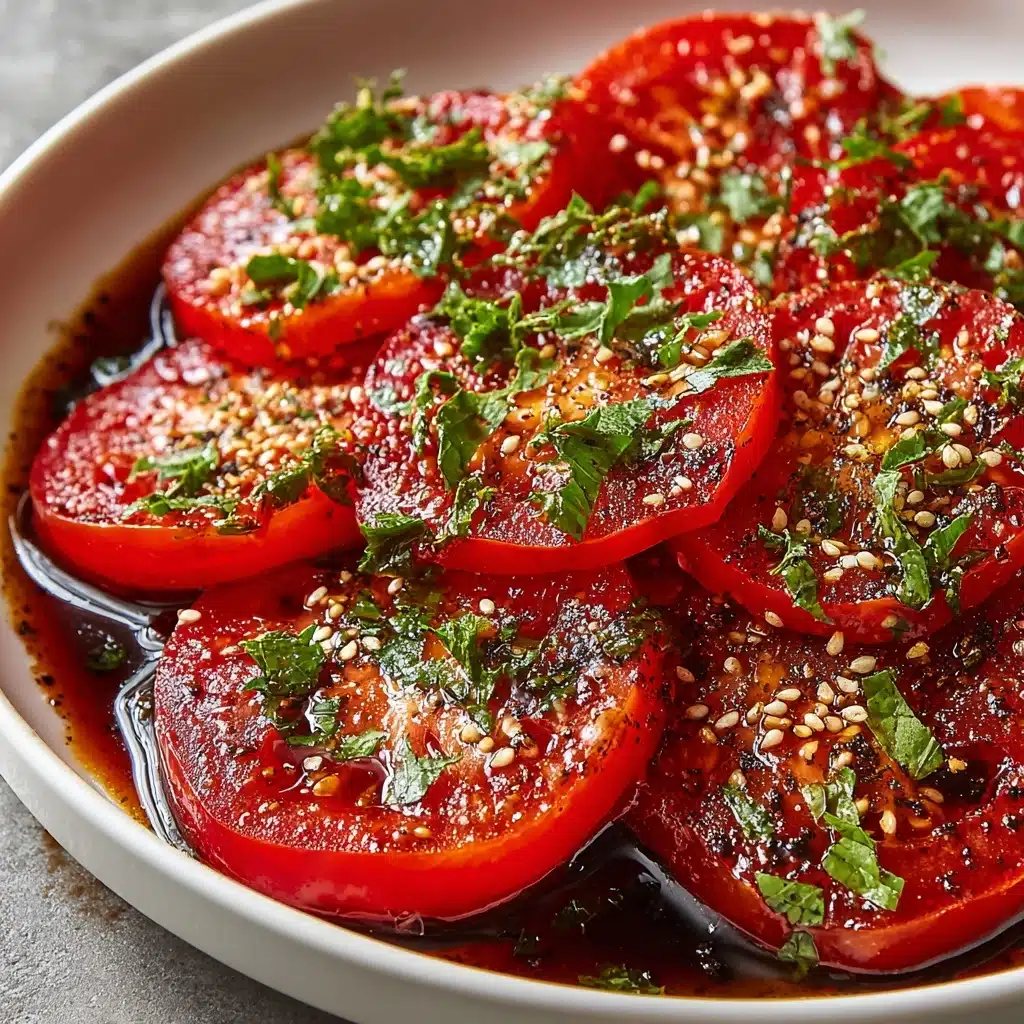 Easy Marinated Tomatoes Recipe - Recipe Image