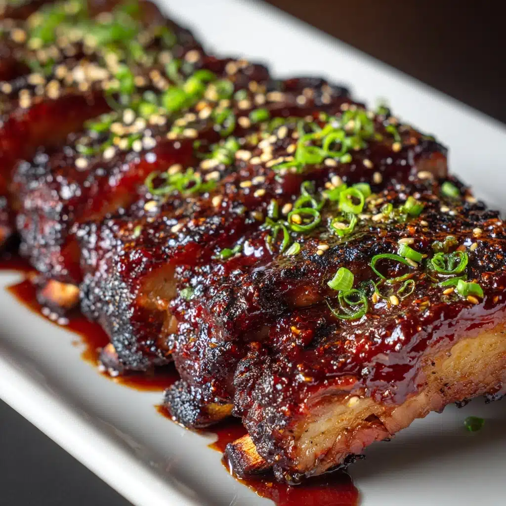 Honey Garlic Ribs Recipe - Recipe Image