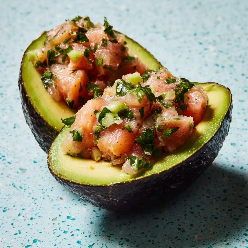 Salmon-Stuffed Avocados Recipe - Recipe Image