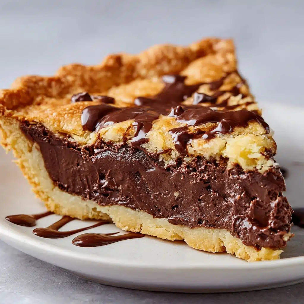 Gooey Nutella-Stuffed Cookie Pie Recipe - Recipe Image