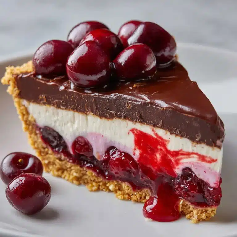 Chocolate Cherry Pie Bliss Recipe