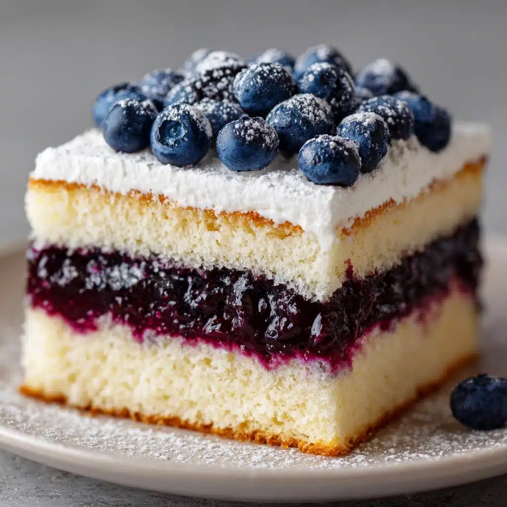 Blueberry Shortcake Cake Recipe - Recipe Image