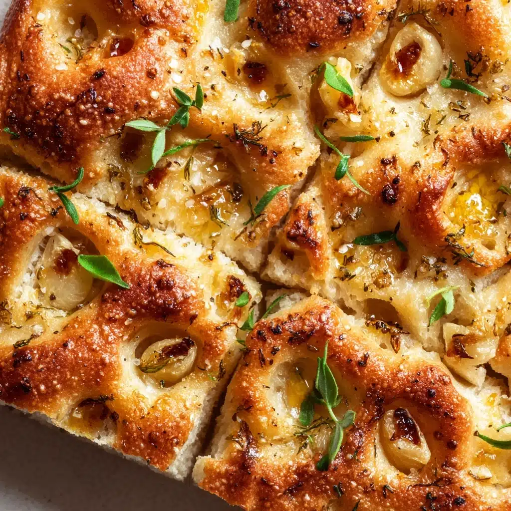 Garlic and Butter Flatbread Recipe - Recipe Image
