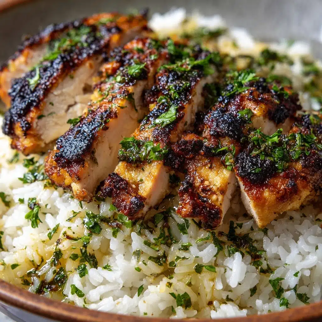 Creamy Herb Chicken & Basmati Rice Recipe - Recipe Image
