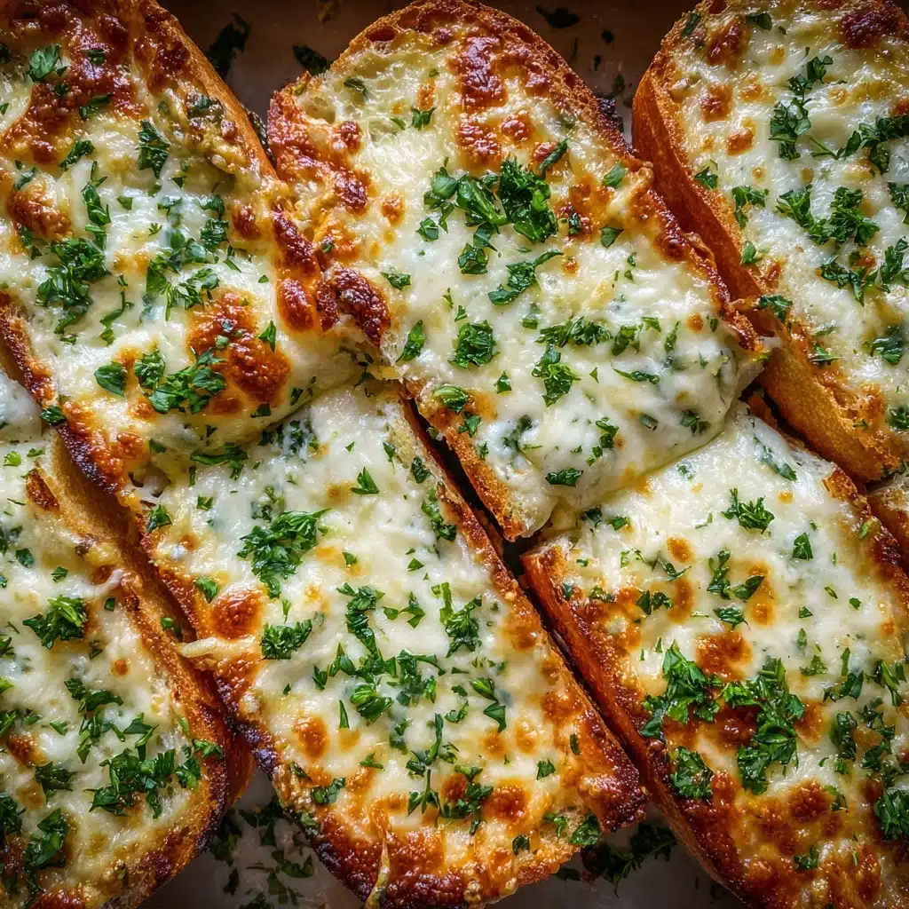Cheesy Garlic Bread Bites Recipe - Recipe Image