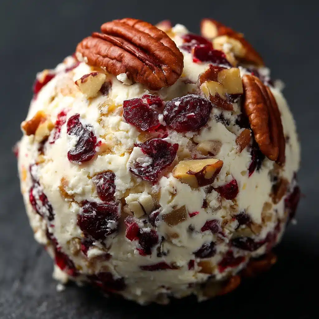 Cranberry Pecan Cream Cheese Ball Recipe - Recipe Image