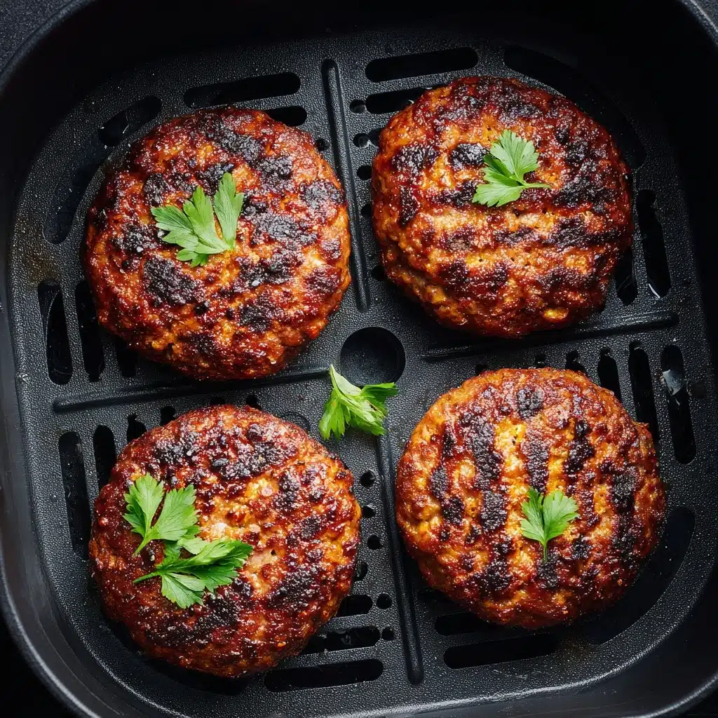 Air Fryer Burgers Recipe - Recipe Image