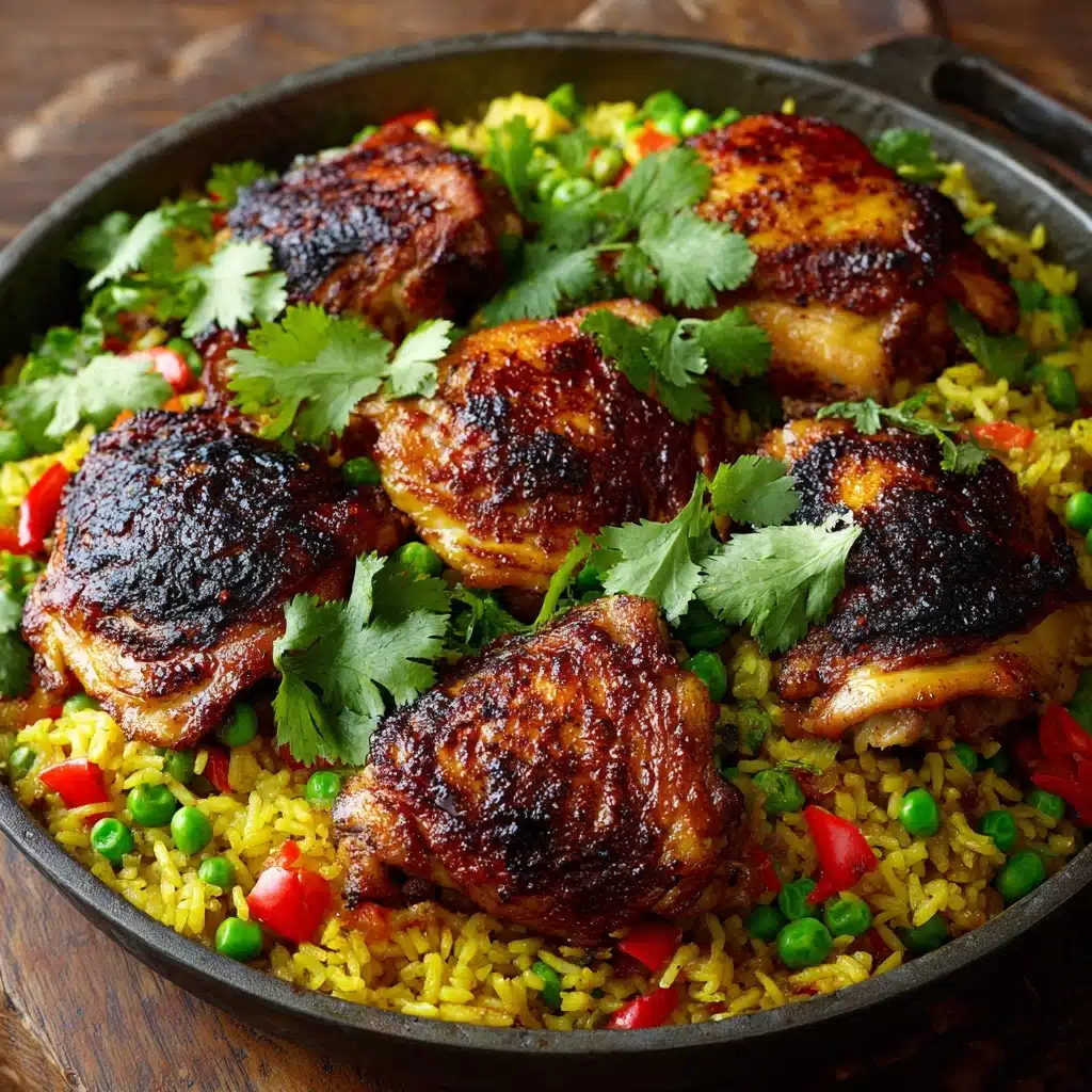 Caribbean Chicken and Rice Recipe - Recipe Image