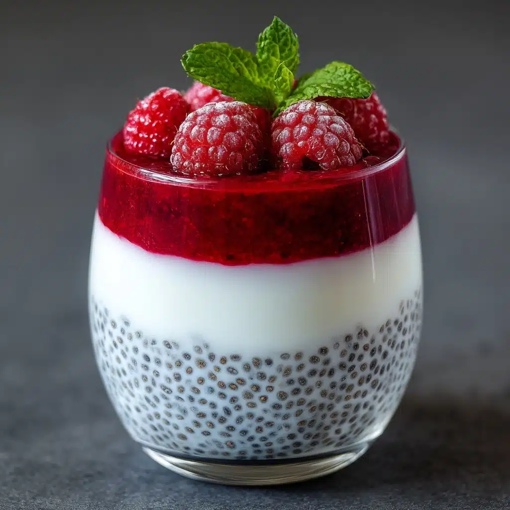 High Protein Chia Seed Pudding with Greek Yogurt Recipe - Recipe Image