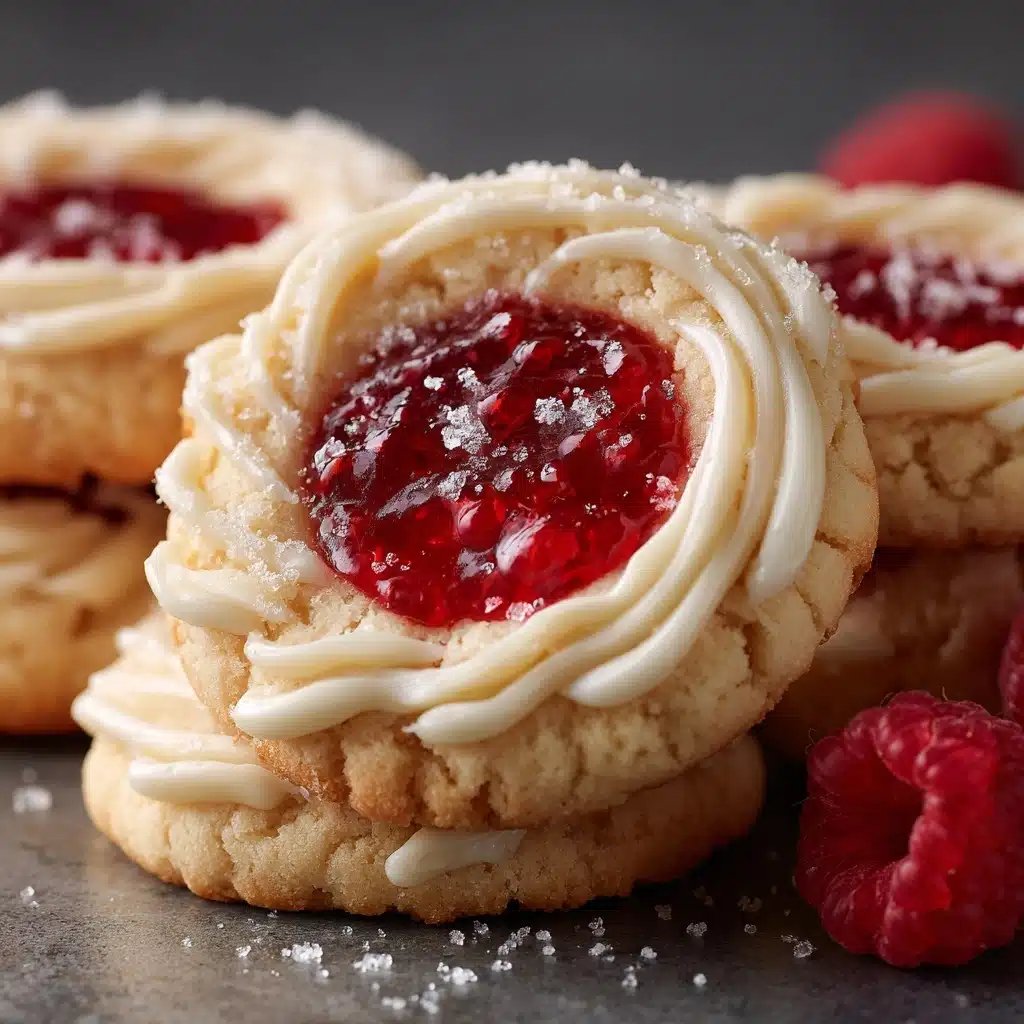 Raspberry Swirl Shortbread Cookies Recipe - Recipe Image