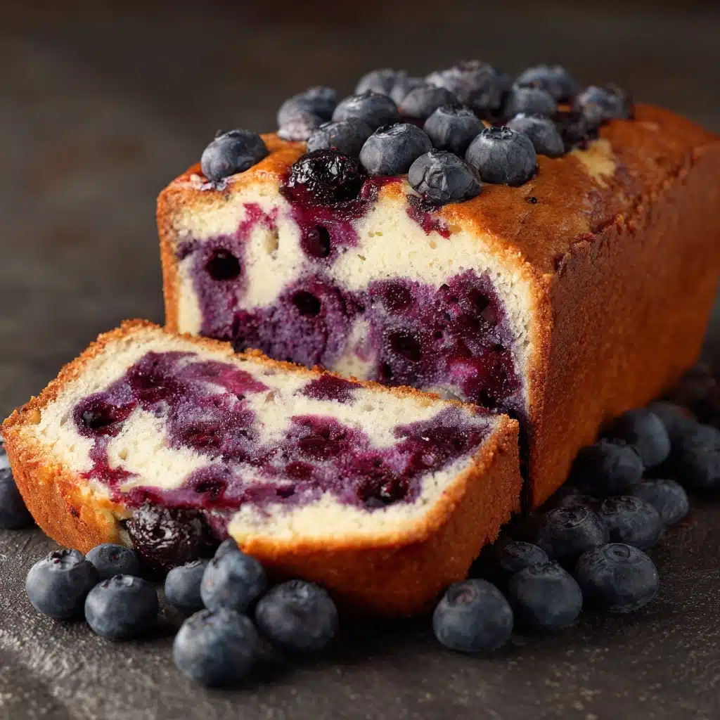 Blueberry Cream Cheese Bread Recipe - Recipe Image