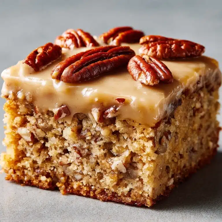 Butter Pecan Bliss Cake Recipe
