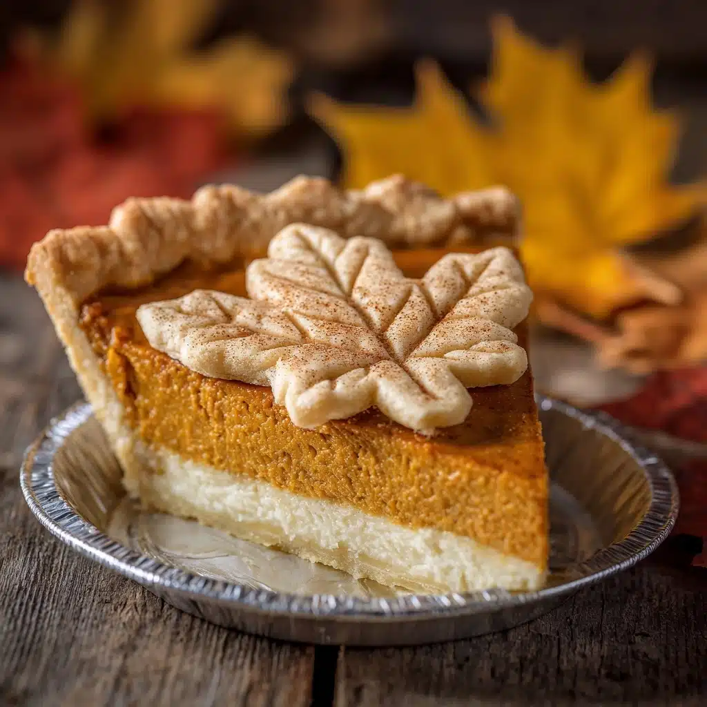 Easy Pumpkin Pie from Scratch with Flaky Crust Recipe - Recipe Image