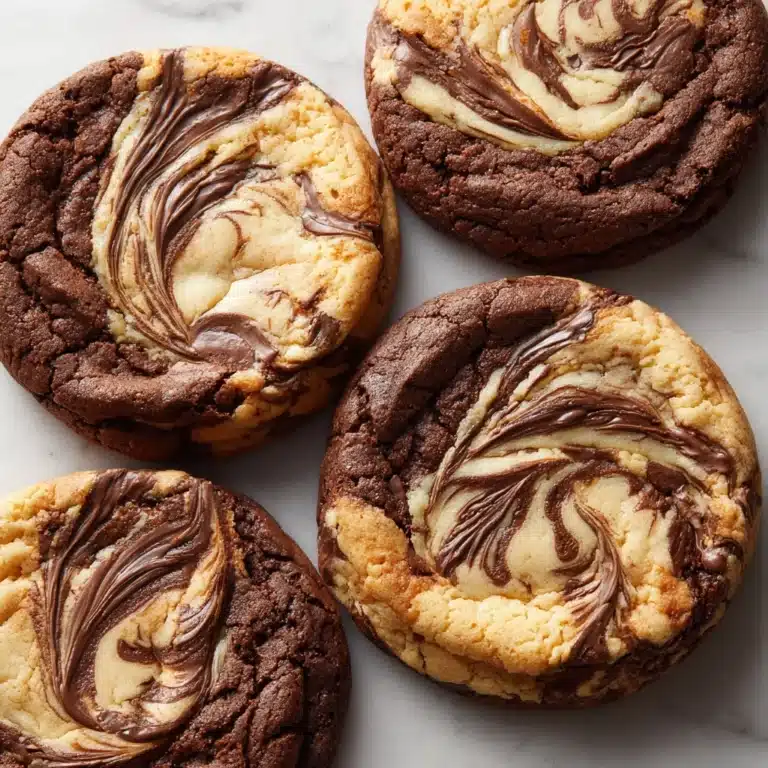 Chocolate Marshmallow Swirl Cookies Recipe