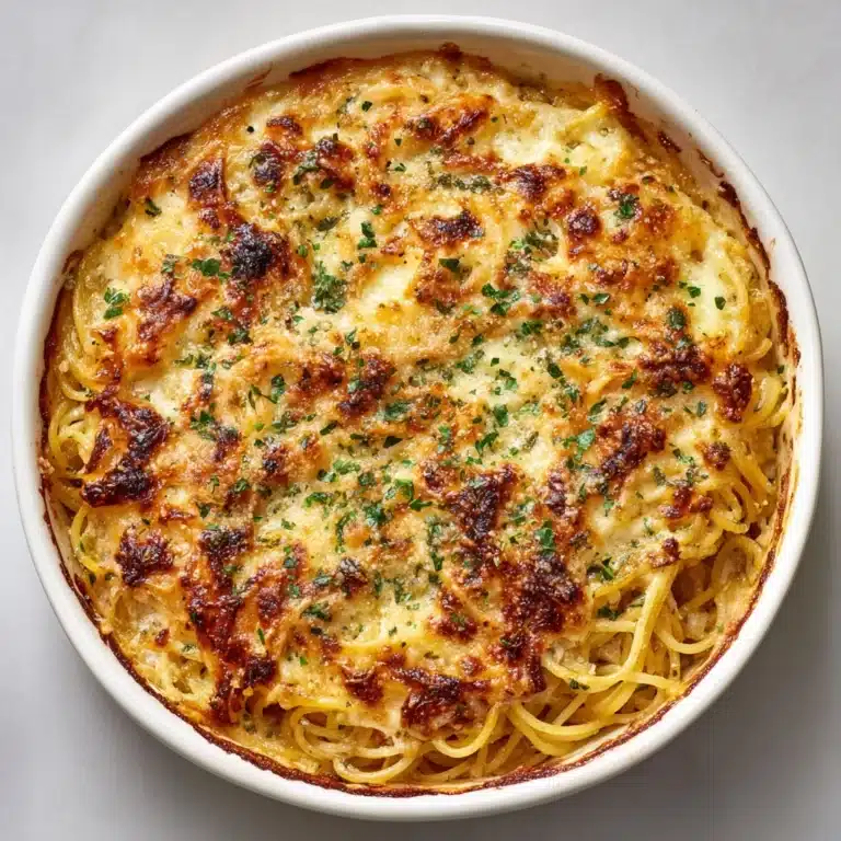 Baked Cream Cheese Spaghetti Recipe