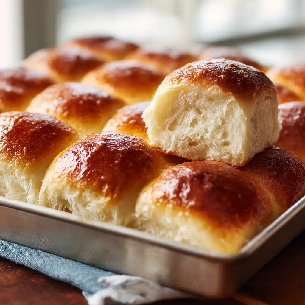 Soft and Buttery Homemade Rolls Recipe - Recipe Image