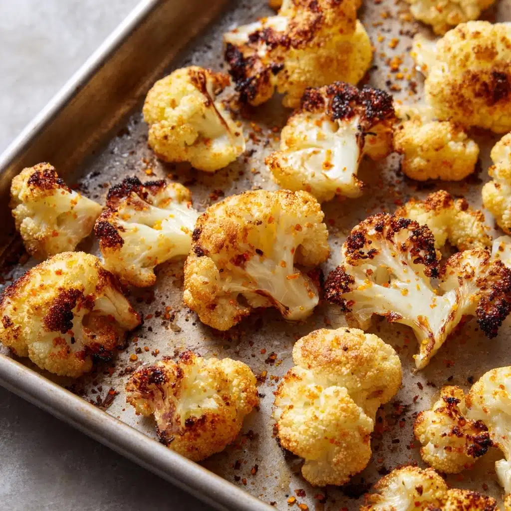 Hot Honey Roasted Cauliflower Recipe