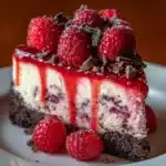 Dark Chocolate Raspberry Cheesecake Recipe